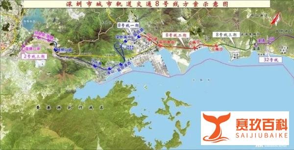 深圳地铁8号线二期工程（开通时间+进展+线路图）