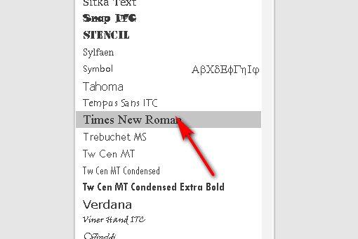 Times New Roman是什么字体？